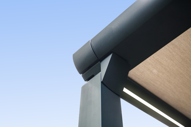 Pergola Markise B128 pergola markise wetterfest