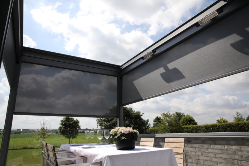 Lamellendach Brustor B600 terrasse planen