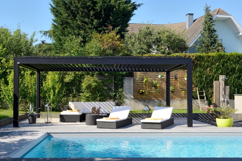 Brustor Lamellendach B200 dachterrasse überdachung
