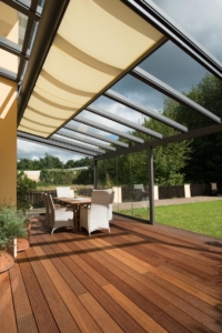terrassenueberdachung aluminium glas