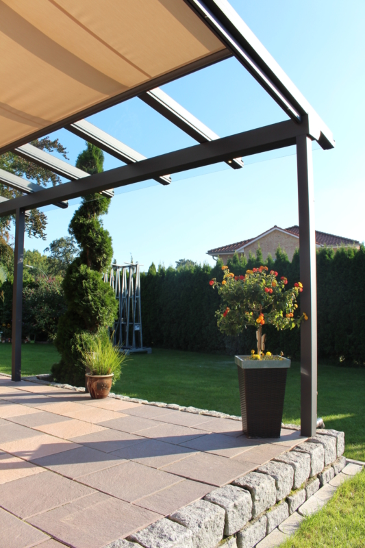 Überdachung aus Aluminium Überdachung Terrasse C&L